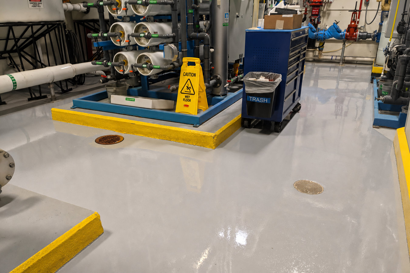 Commercial & Industrial Epoxy Floor Coatings